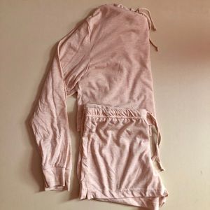 NWOT American Apparel Hoodie and Shorts Set